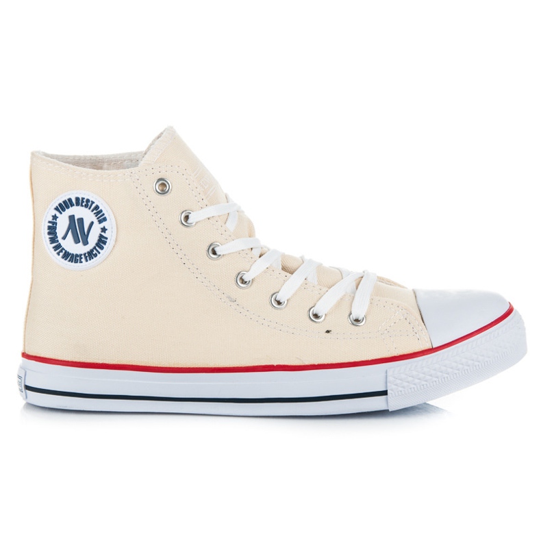 New Age Hohe Herren Turnschuhe braun