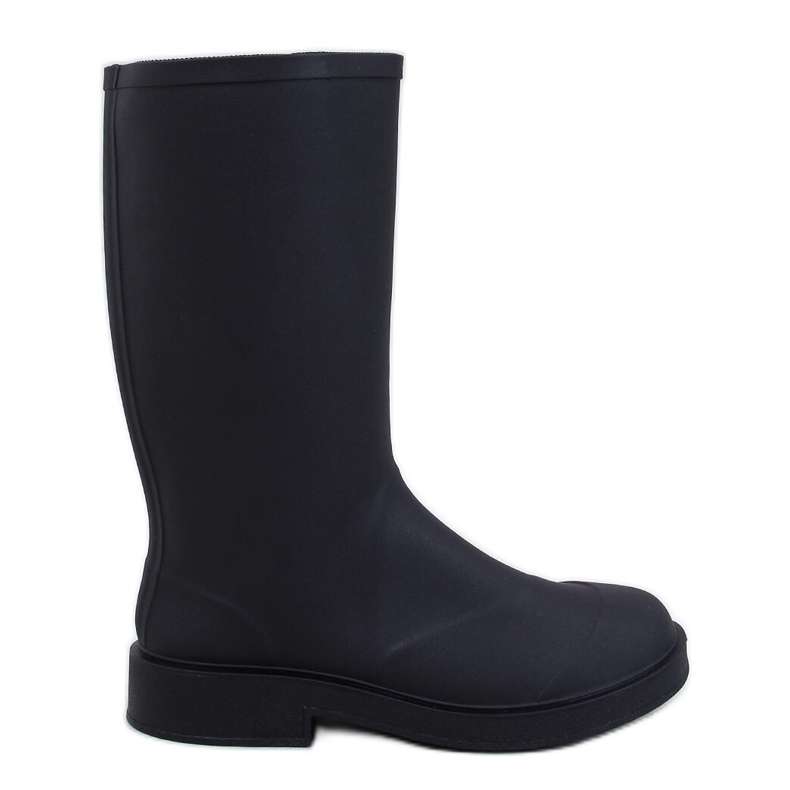 Matte Gummistiefel für Damen von Meness Black schwarz