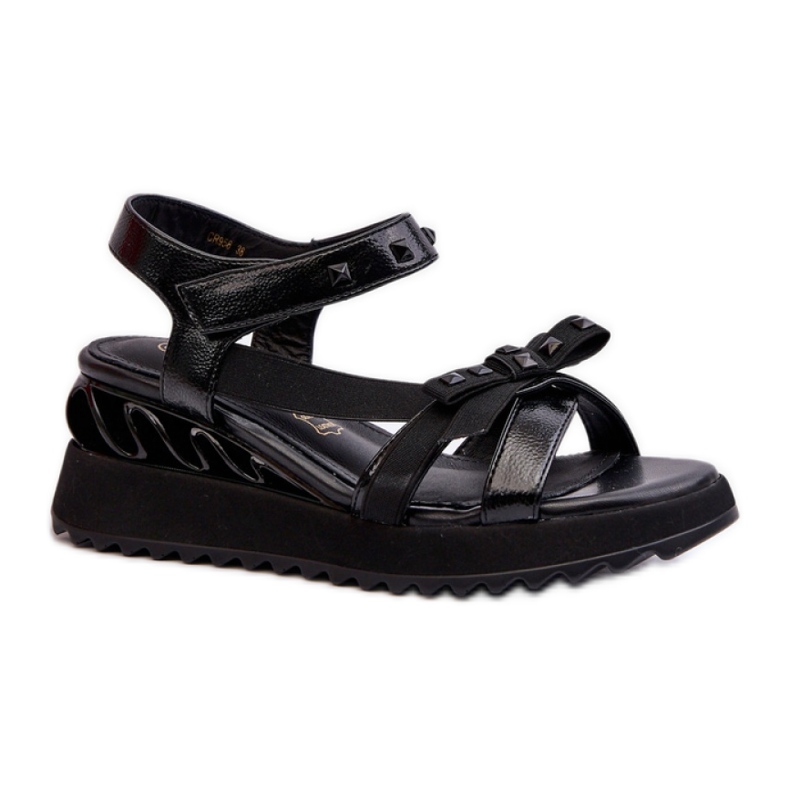 Step in style Sandalen Modell Da CR956 Schwarz – Treten Sie mit Stil ein