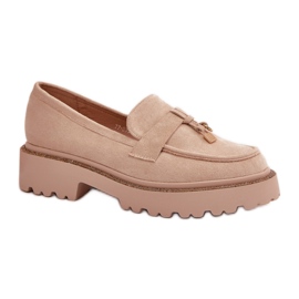 Step in style Mokassins Modell Verindalle 77-533 Hellbeige – Treten Sie ein mit Stil