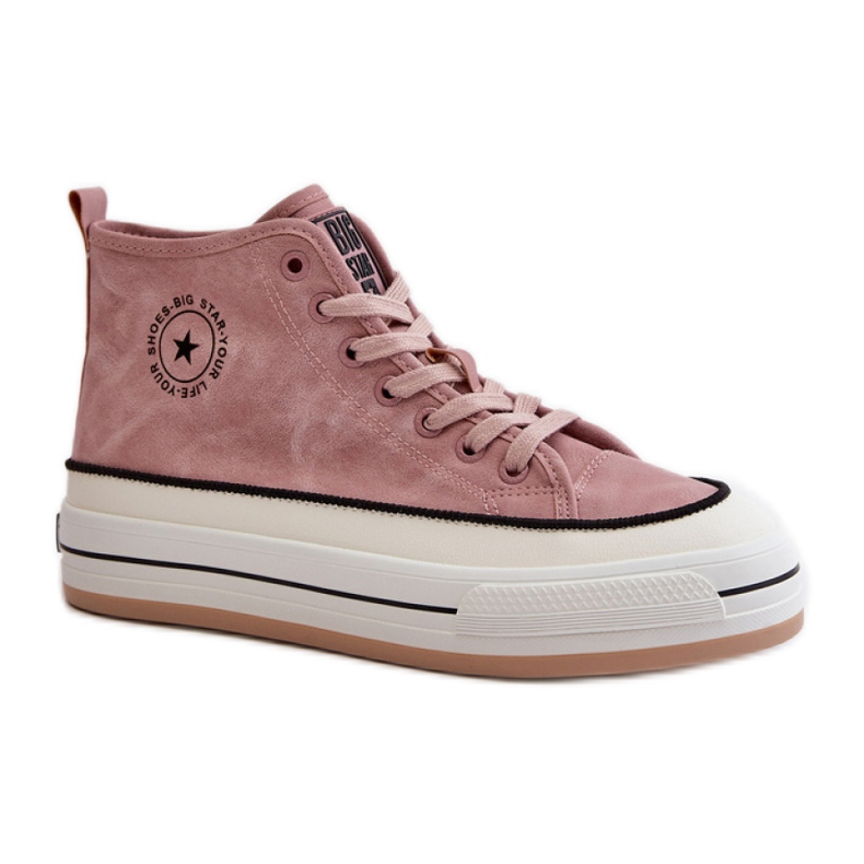 Step in style Sneakers Modell Big Star OO274068 Pink – Treten Sie ein mit Stil rosa
