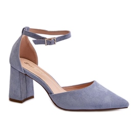 Step in style Pumps Modell Halene Y2385-1 Blau – Treten Sie ein mit Stil