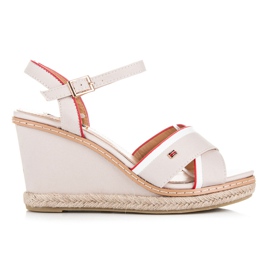 Vices Damensandalen auf High Heels braun