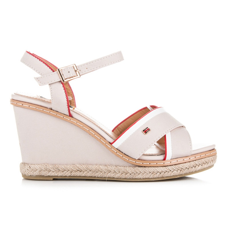 Vices Damensandalen auf High Heels braun