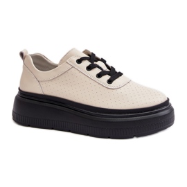 Step in style Sportschuhe Modell 41470 Vinceza Beige – Treten Sie ein mit Stil