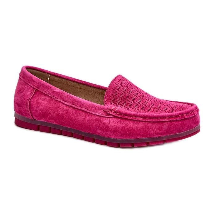 Step in style Mokassins Modell S.Barski LR755 Fuchsia – Treten Sie ein mit Stil rosa