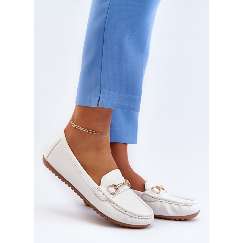 Mokassins NN22-986 Weiß