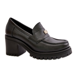 Zazoo schwarze Damenschuhe mit hohen Absätzen