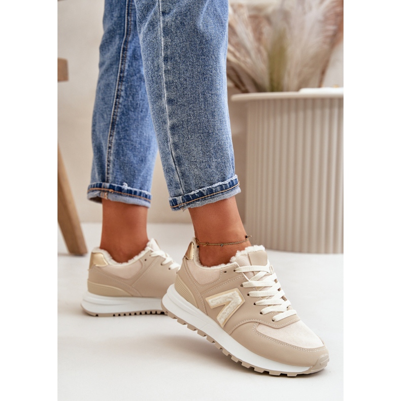 Step in style Sportschuhe Modell Ciamara 55-32 Beige – Treten Sie ein mit Stil