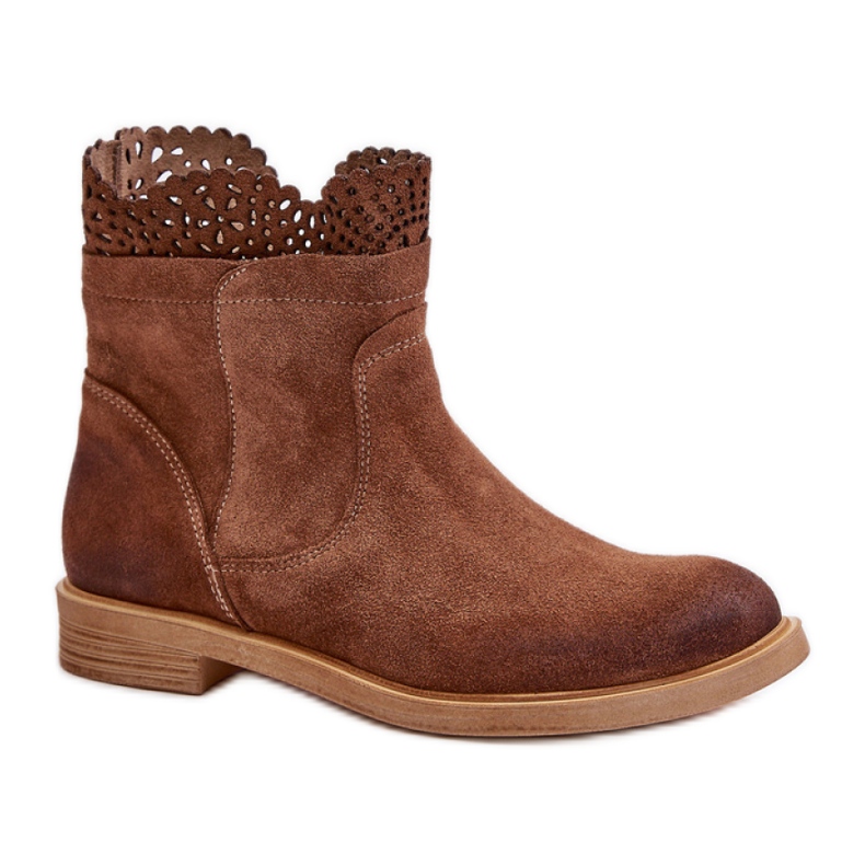 Lewski Brown Damen-Stiefeletten braun