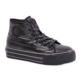 Big Star Schwarze isolierte Damen-Sneaker