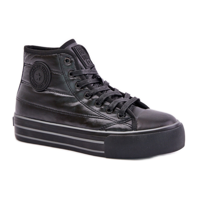 Big Star Schwarze isolierte Damen-Sneaker