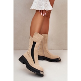 Step in style Stiefel Modell Palimra NC1306 Hellbeige – Treten Sie ein mit Stil