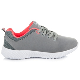 American Club Gebundene Sportschuhe grau