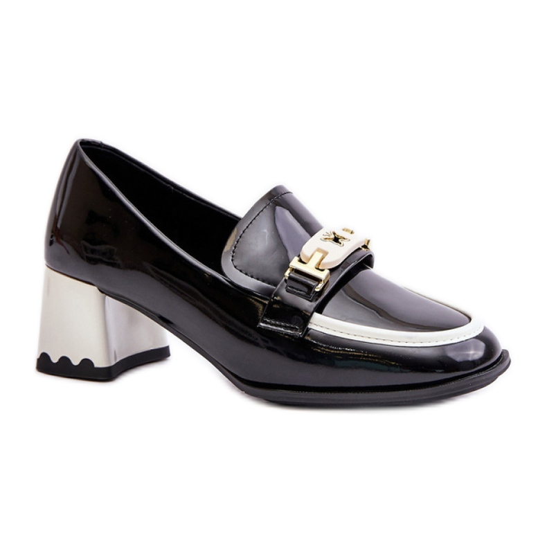 Artiker Schwarze Lack-Damenschuhe