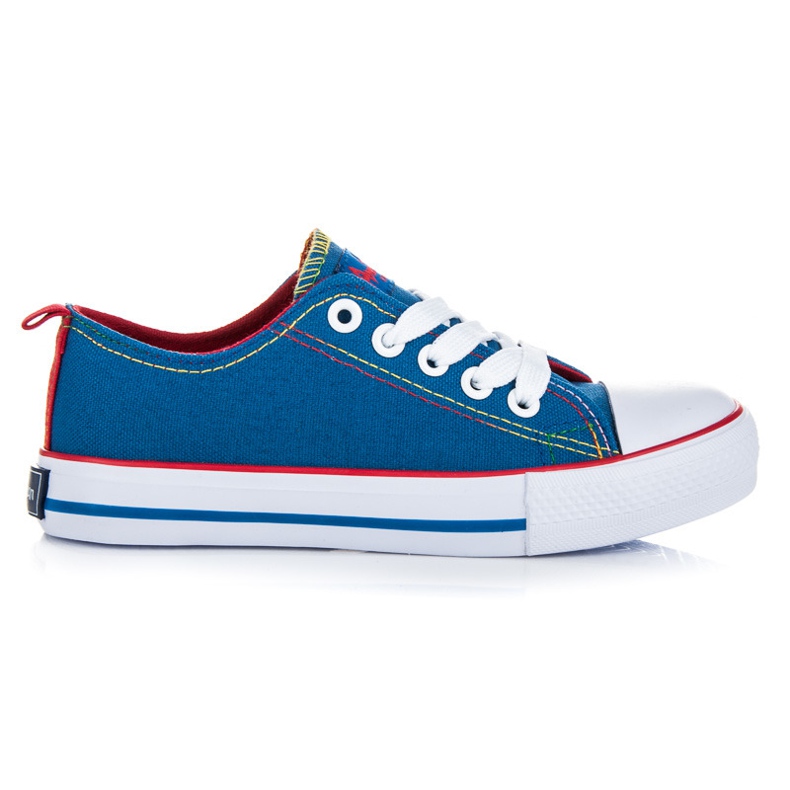 American Club Blau gebundene Turnschuhe