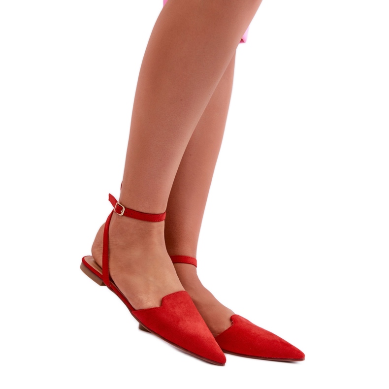 Step in style Ballerinas Modell Ellesara JH265 Rot – Treten Sie ein mit Stil