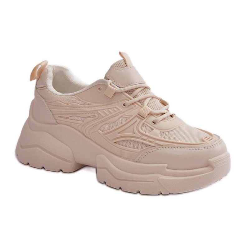 Step in style Sportschuhe Modell Lerista MM06 Hellbeige – Treten Sie ein mit Stil