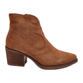Step in style Stiefel Modell Da SN622-29 Camel Wildleder – Treten Sie ein mit Stil braun