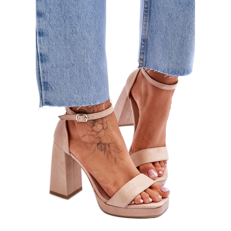 Step in style Sandalen Modell Merila LC-29 Beige – Treten Sie ein mit Stil