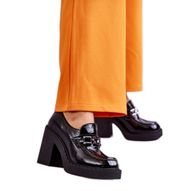 Step in style Schuhe Modell Jaime 20116 Black Lakier – Treten Sie ein mit Stil schwarz