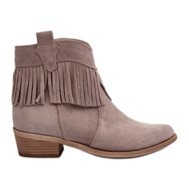 Step in style Stiefel Modell Zazoo 3430 Cappuccino – Treten Sie ein mit Stil beige