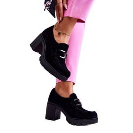 Step in style Schuhe Modell Harmell 20097 Schwarzes Wildleder – Treten Sie ein mit Stil