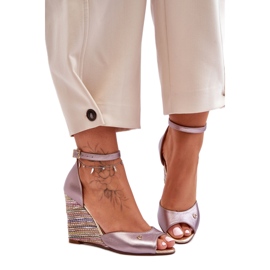 Step in style Sandalen Modell Laura Messi 2603/783 Silber – Treten Sie ein mit Stil grau