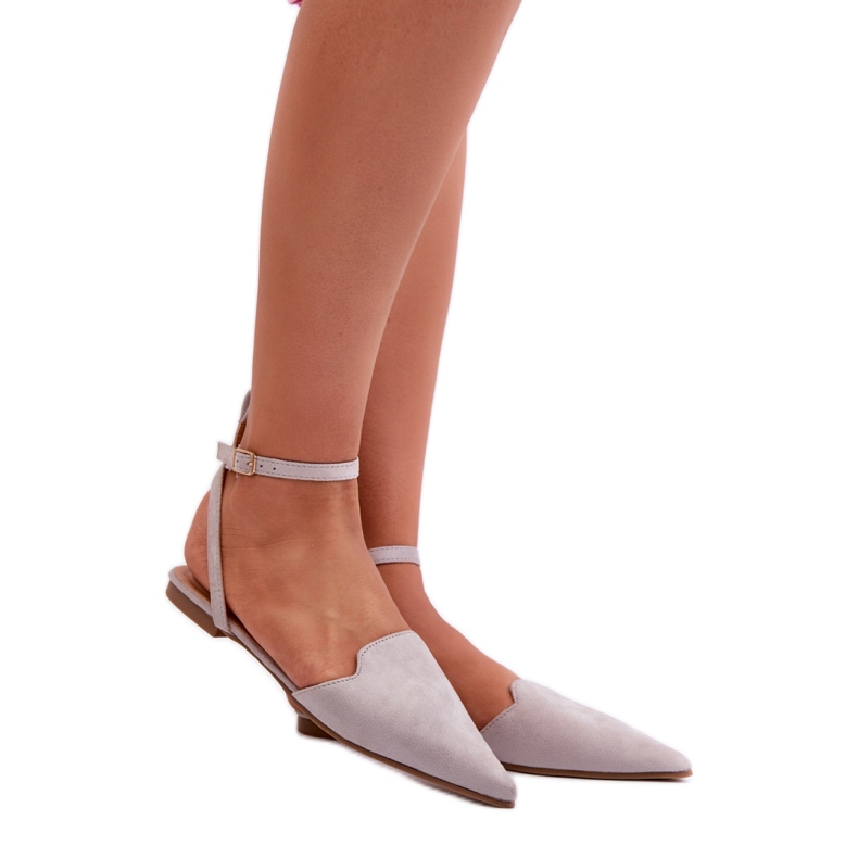 Step in style Ballerinas Modell Ellesara JH257P Grau – Treten Sie ein mit Stil