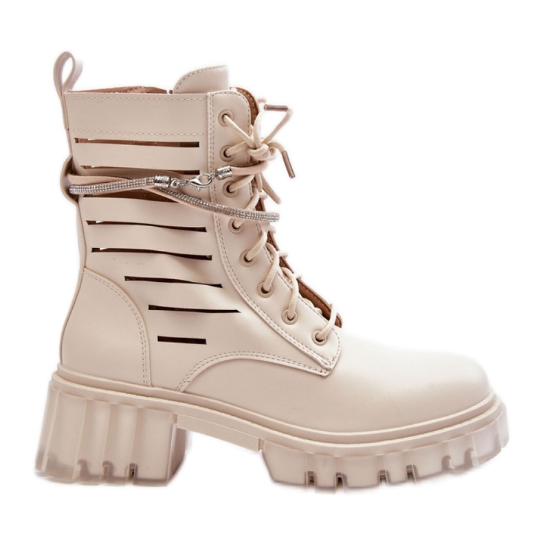 Step in style Arbeitsstiefel Modell Rocky D8109 Beige – Treten Sie ein mit Stil