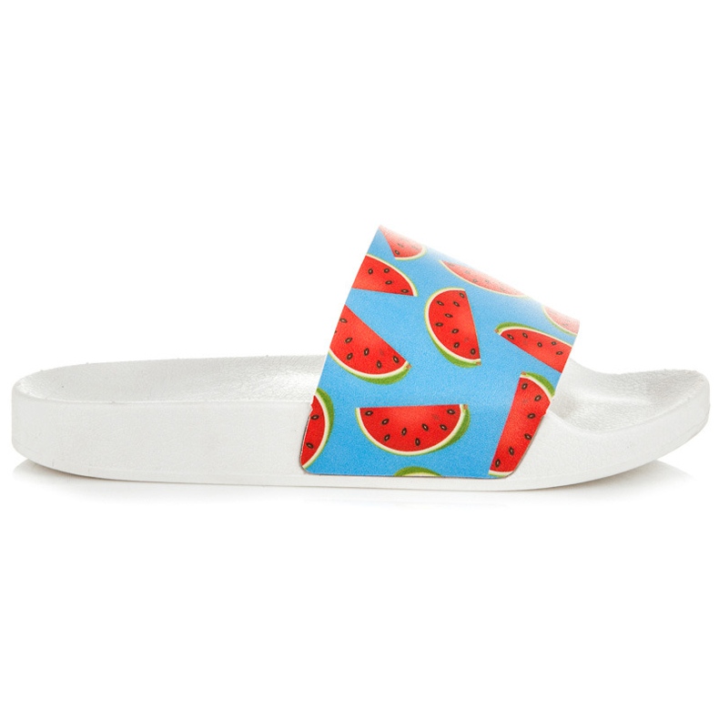Vices Pantoffeln Wassermelone blau