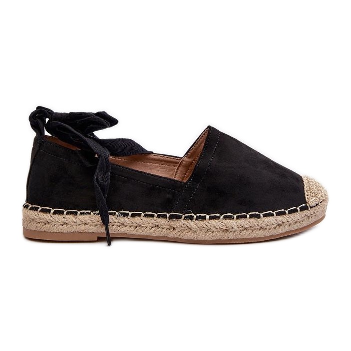 Step in style Espadrilles Modell Ismanne B-727 Schwarz – Treten Sie mit Stil ein