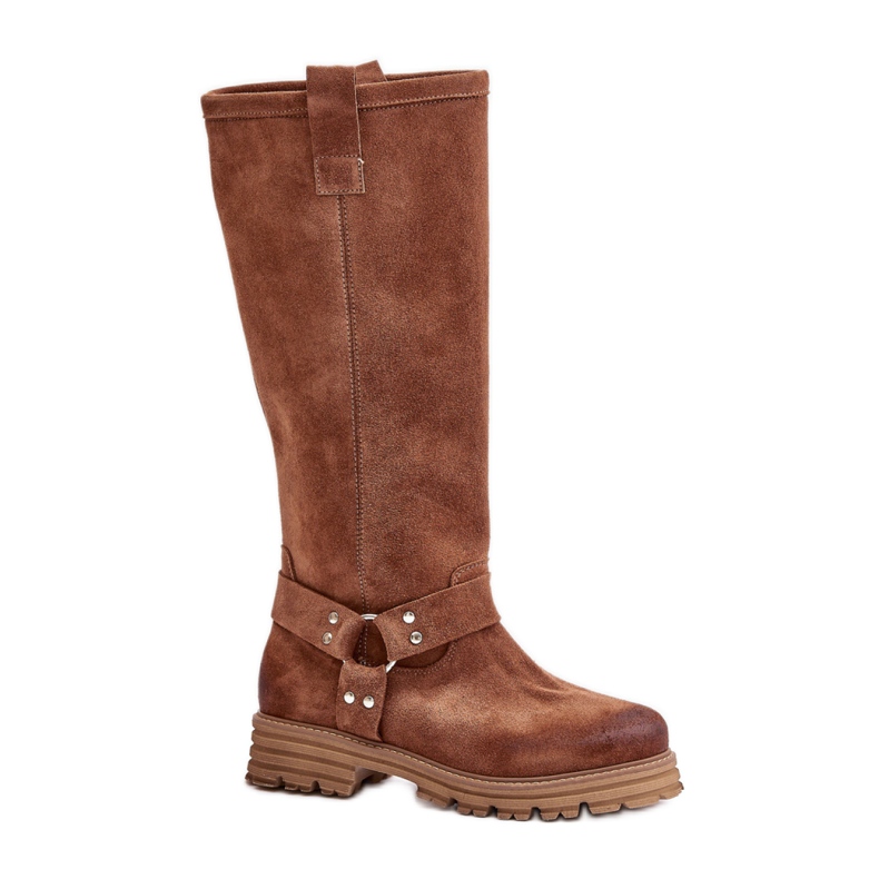 Step in style Stiefel Modell Lewski 3615 Brown Wildleder – Treten Sie ein mit Stil braun