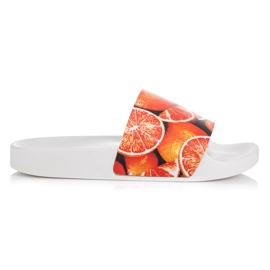 Vices Zitrus Hausschuhe orange