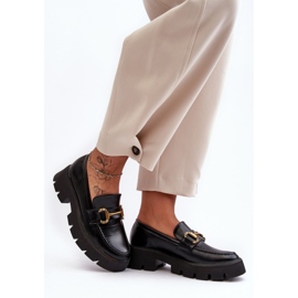 Step in style Schuhe Modell Peuria 2644-1 Schwarzes Leder – Treten Sie ein mit Stil