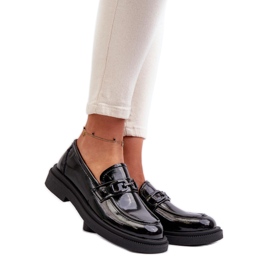 Step in style Mokassins Modell Keelana 24PB18-6886 Schwarzlack – Treten Sie ein mit Stil