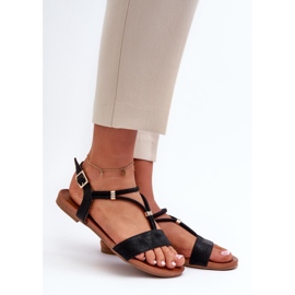 Step in style Sandalen Modell S.Barski KV27-010 Schwarz – Treten Sie ein mit Stil