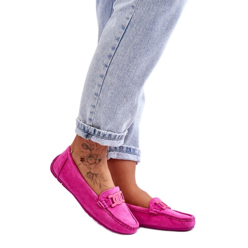 Step in style Mokassins Modell Rabell DF711 Pink – Treten Sie ein mit Stil rosa