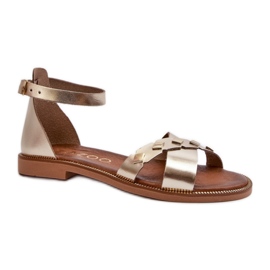 Step in style Sandalen Modell Zazoo 40378 Gold – Treten Sie ein mit Stil gelb