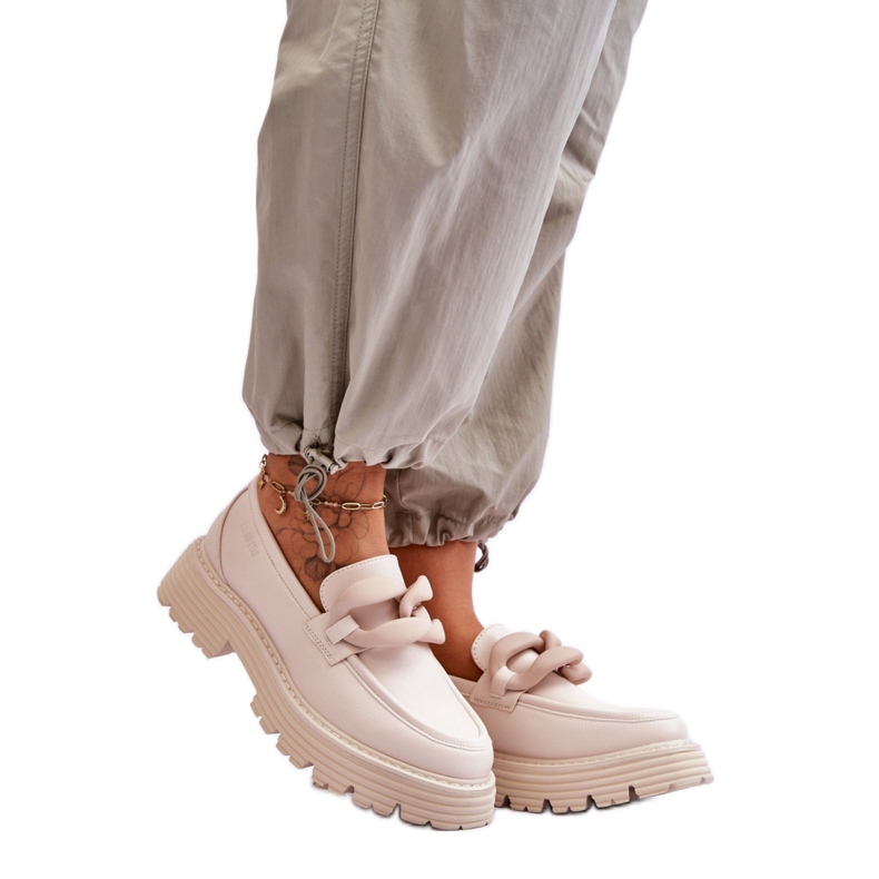 Step in style Mokassins Modell Big Star LL274581 Beige – Treten Sie ein mit Stil