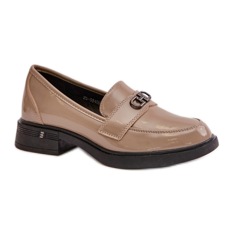 Step in style Mokassins Modell Vinceza 58409 Khaki Lack – Treten Sie ein mit Stil grün