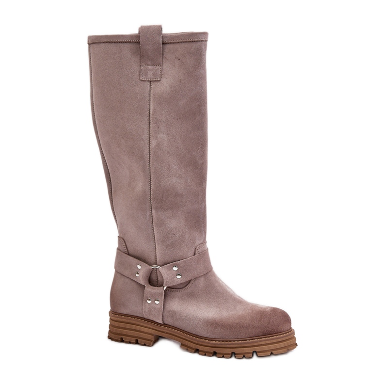 Step in style Stiefel Modell Lewski 3615 Cappuccino Wildleder – Treten Sie ein mit Stil beige