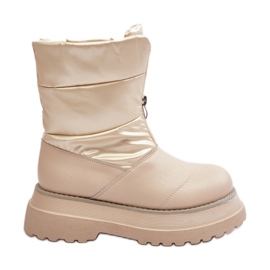 Step in style Schneestiefel Modell Goe MM2N4079 Beige – Treten Sie ein mit Stil