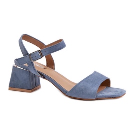 Step in style Sandalen Modell Leisha LT33-10 Blau – Treten Sie ein mit Stil