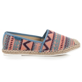 Vices Espadrilles mit ethnischem Muster mehrfarbig