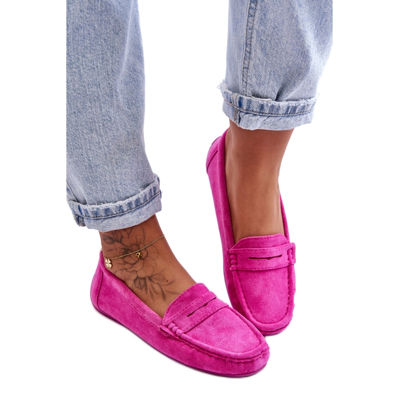 Step in style Mokassins Modell Lenvie FT245 Pink – Treten Sie ein mit Stil rosa