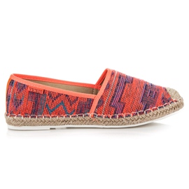 Vices Espadrilles mit ethnischem Muster mehrfarbig