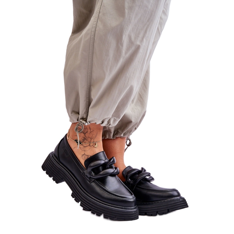 Step in style Mokassins Modell Big Star LL274580 Schwarz – Treten Sie ein mit Stil