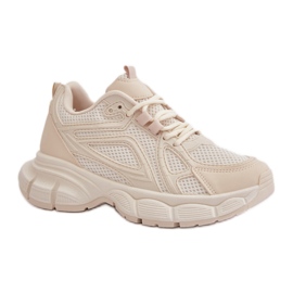 Step in style Sportschuhe Modell Timoci Y3801 Beige – Treten Sie ein mit Stil
