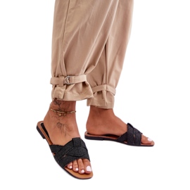 Step in style Sandalen-Flip-Flops Modell Aversa W-112 Schwarz – Treten Sie ein mit Stil